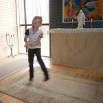 Dansar Gangnam Style! Eller Wopa gangnam style som han sa..